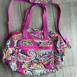 Vera Bradley duffel large